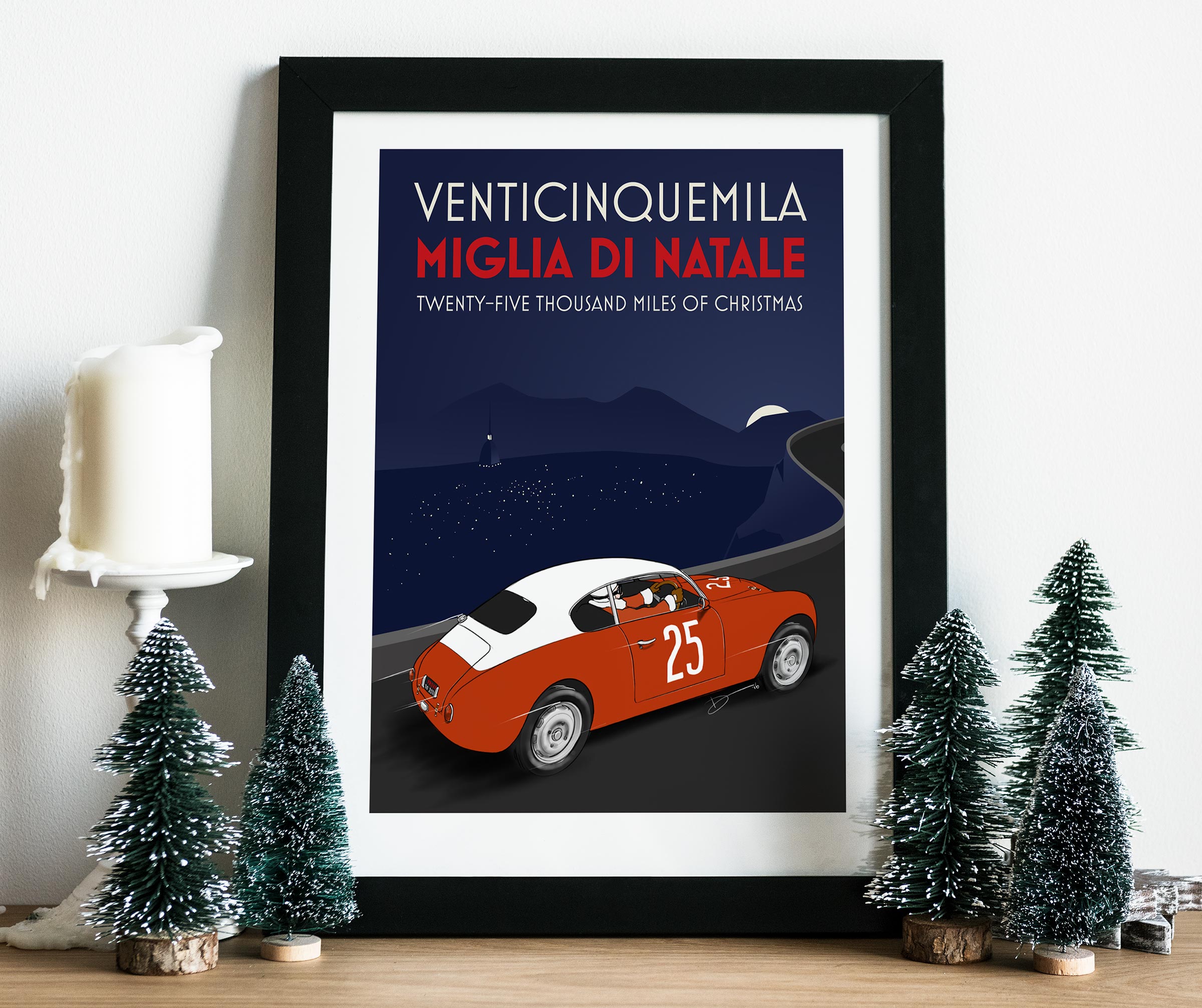 2016 Christmas Poster mockup